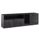 Тумба под телевизор в гостиную, тумба под ТВ, TV тумба PA0004 от Moreli (Морели) Бетон Темний