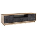 Тумба під ТВ у вітальню, тумба під телевізор, TV тумба K-0004 від Moreli (Морелі) Аппалачі/Бетон Темний