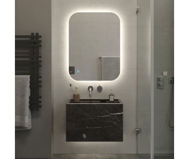 Зеркало с подсветкой для ванной комнаты и гостиной Мадрид от Moreli (Морели) 1000х800