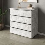 Комод 4 шухляди велика комбінація кольорів TX-0004 Moreli (Морели)