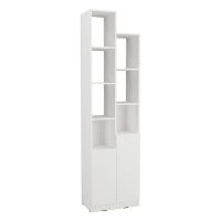 Стеллаж с дверцей и полками для декора и книг MA-0002 от Moreli (Морели)