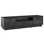 Тумба під ТВ у вітальню, тумба під телевізор, TV тумба K-0004 від Moreli (Морелі) Бетон Темний
