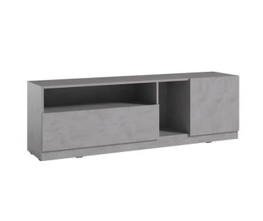 Тумба под телевизор в гостиную, тумба под ТВ, TV тумба PA0004 от Moreli (Морели) Бетон Тефра