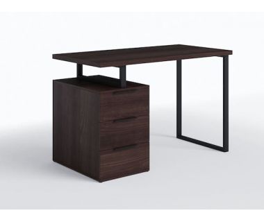 Стол компьютерный на 3 ящика, письменный стол MX-0003 от Moreli (Морели) Венге темный