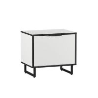 Тумба під взуття в передпокій з дверцятами від Moreli (Морелі) F-0004 Білий