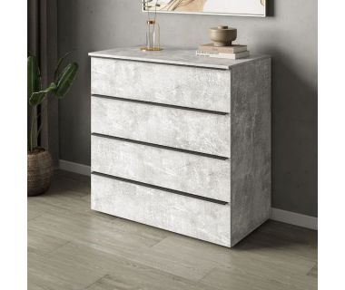 Комод 4 шухляди велика комбінація кольорів TX-0004 Moreli (Морели)