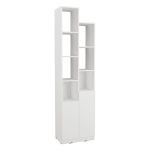 Стеллаж с дверцей и полками для декора и книг MA-0002 от Moreli (Морели)