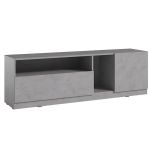 Тумба под телевизор в гостиную, тумба под ТВ, TV тумба PA0004 от Moreli (Морели) Бетон Тефра