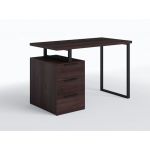 Стол компьютерный на 3 ящика, письменный стол MX-0003 от Moreli (Морели) Венге темный