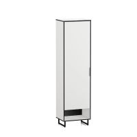 Шафа-пенал з вішалкою для одягу на ніжках від Moreli (Морелі) F-0005 Білий