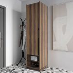 Шафа розстібна зі штангою на одну дверку R-0002 від Moreli (Морелі) Дуб Кверкус