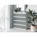 Комод із 4 ящиками та прихованими ручками Т-215 Moreli (Морелі) Білий/Антрацит