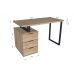 Стол компьютерный на 3 ящика, письменный стол MX-0003 от Moreli (Морели) Дуб Сонома