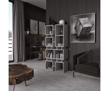 Стеллаж-полка для книг и декора ST-0018 от Moreli (Морели) Бетон