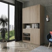 Шкаф распашной для книг и документов RS-1 от Moreli (Морели) Дуб Сонома