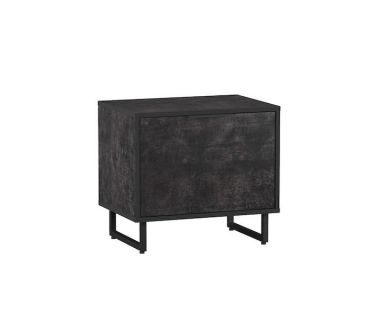 Тумба под обувь в прихожую с дверцей от Moreli (Морели) F-004 Бетон Темный
