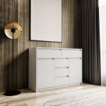 Комод для дома без ручек с 2 дверцами и 5 ящиками T-227 от Moreli (Морели)