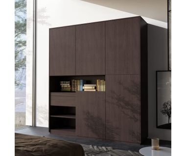 Шкаф распашной для вещей и книг RS-2 от Moreli (Морели)