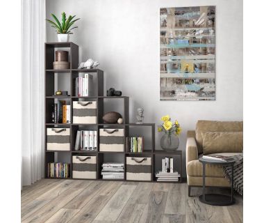 Стеллаж для книг и игрушек на 15 ячеек ST-0017 от Moreli (Морели) Венге темный Стеллаж для книг и игрушек на 15 ячеек ST-0017 от Moreli (Морели) Венге темный