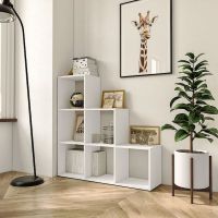 Стеллаж-лестница для дома на 6 ячеек GT-39 от Moreli (Морели) Белый