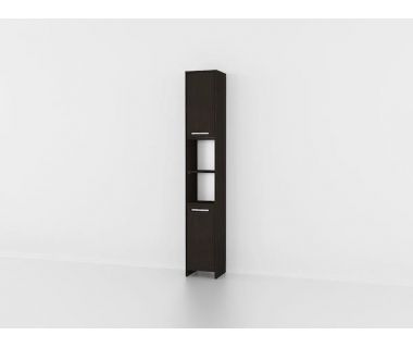 Шкаф-пенал с полками для ванной комнаты GТ-0005 от Moreli (Морели) Венге темный Шкаф-пенал с полками для ванной комнаты GТ-0005 от Moreli (Морели) Венге темный