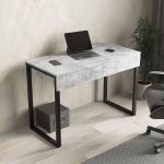 Стіл комп'ютерний з ящиками, письмовий стіл MX-0002 від Moreli (Морелі) Бетон