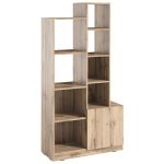 Стеллаж полки для книг и декора с дверцей PA-0003 от Moreli (Морели) Аппалачи