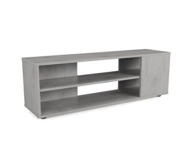 Тумба под телевизор в гостиную, тумба под ТВ, TV тумба LA-0003 от Moreli (Морели) Бетон Тефра