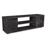 Тумба под телевизор в гостиную, тумба под ТВ, TV тумба LA-0003 от Moreli (Морели) Бетон Темный