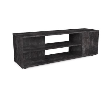 Тумба под телевизор в гостиную, тумба под ТВ, TV тумба LA-0003 от Moreli (Морели) Бетон Темный