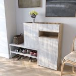 Тумба под обувь в прихожую RS-4 от Moreli (Морели) Аппалачи/Бетон