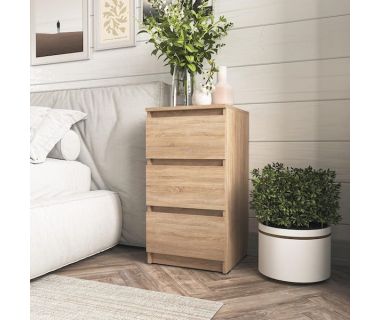 Тумба на 3 ящики в спальню T-216 від Moreli (Морелі) Дуб Сонома