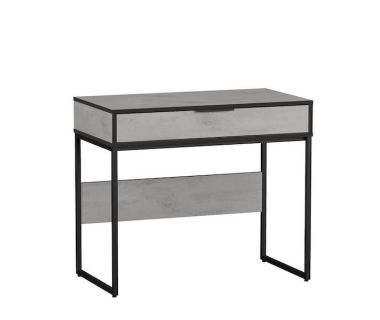 Туалетный, косметический столик с ящиком от Moreli (Морели) F-009 Бетон Тефра