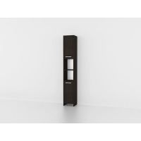 Шафа-пенал з полицями для ванної кімнати GТ-0005 від Moreli (Морелі) Венге темний