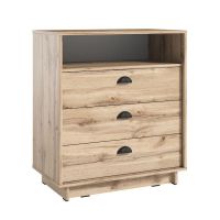 Комод для дома с 3 ящиками и полкой K-0001 от Moreli (Морели) Аппалачи