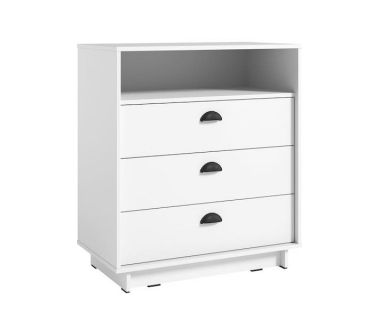 Комод для будинку з 3 ящиками та полицею K-0001 від Moreli (Морелі) Комод для будинку з 3 ящиками та полицею K-0001 від Moreli (Морелі)