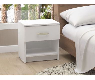 Тумба прикроватная для спальни G-0025 от Moreli (Морели) Белый