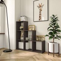 Стеллаж-лестница для дома на 6 ячеек GT-39 от Moreli (Морели) Венге темный