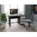 Комп'ютерний стіл, письмовий стіл з трьома ящиками T-224 від Moreli (Морелі) Венге темний/Білий