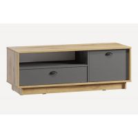 Тумба под ТВ в гостиную, тумба под телевизор, TV тумба K-0003 от Moreli (Морели) Аппалачи/Антрацит