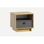 Тумба для спальні K-0005 від Moreli (Морелі) Аппалачі/Антрацит