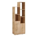 Стеллаж с дверцей и полками для декора и книг MA-0001 от Moreli (Морели) Аппалачи