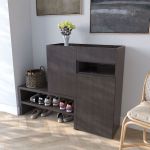 Тумба под обувь в прихожую RS-4 от Moreli (Морели) Венге темный