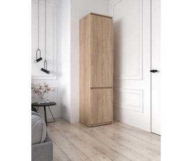 Шкаф-пенал со штангой для одежды Т-218 от Moreli (Морели) Дуб Сонома