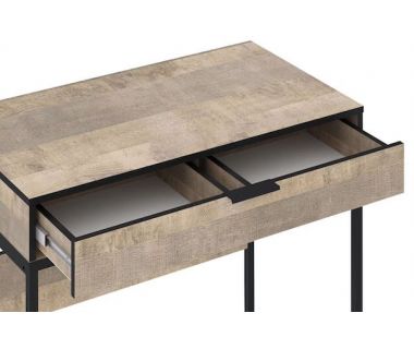 Туалетный, косметический столик с ящиком от Moreli (Морели) F-009 Дуб Гранж Песочный