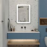 Зеркало с подсветкой для ванной и гостиной София/Эльче от Moreli (Морели) 1000x800