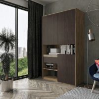 Шафа розстібна для книг і документів RS-1 від Moreli (Морелі) Аппалачі/Венге темний