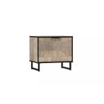 Тумба под обувь в прихожую с дверцей от Moreli (Морели) F-004 Дуб Гранж Песочный