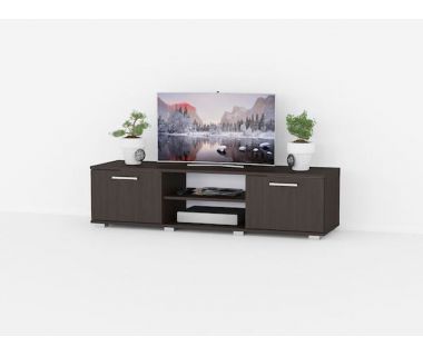 Тумба под телевизор в гостиную, тумба под ТВ, TV тумба GT-0106 от Moreli (Морели) Белый Венге темный Тумба под телевизор в гостиную, тумба под ТВ, TV тумба GT-0106 от Moreli (Морели) Белый Венге темный