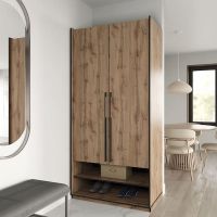 Шкаф распашной на две двери с полками и шухлядами R-0003 от Moreli (Морели) Аппалачи